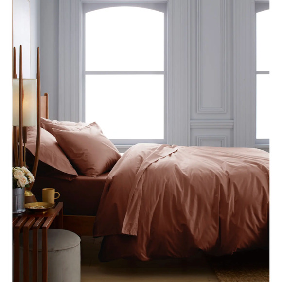 Quince Other - New Luxury Quince Organic Cotton Percale Sheet Set King Clay